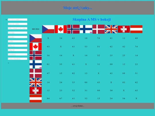 Hokej A screenshot