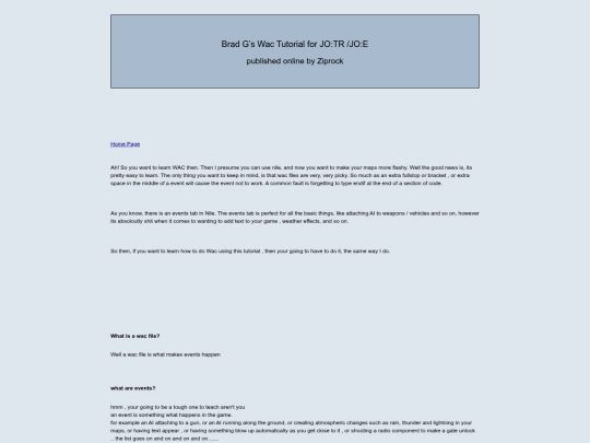 Brad_wac screenshot