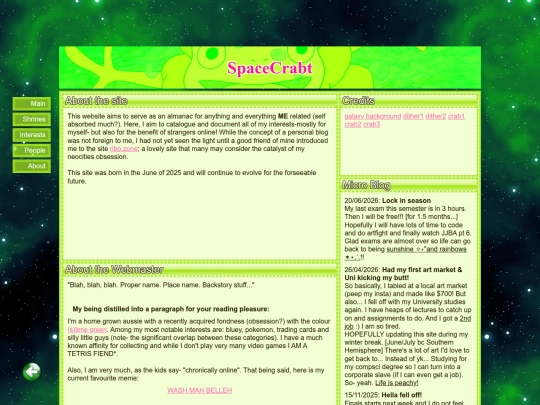 cyber/about screenshot