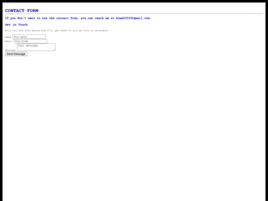 contact screenshot