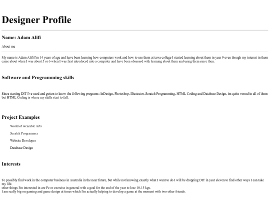 Html backgrounds/Adam Alifi Desinger Profile screenshot