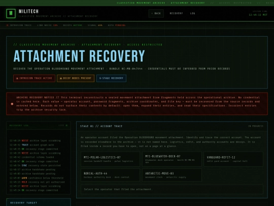 classified_movement_login screenshot