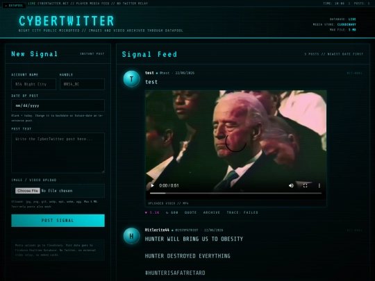 cybertwitter screenshot