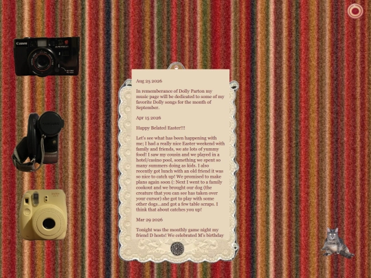 blog screenshot