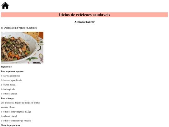 Almoco screenshot