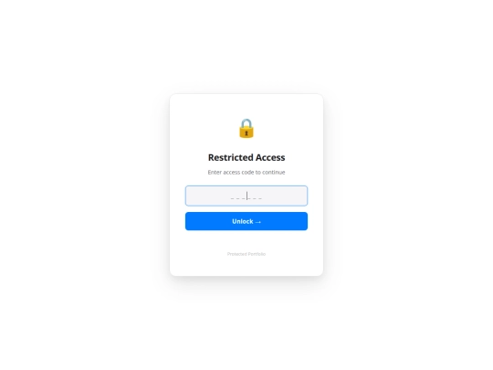 bb-portfolio screenshot