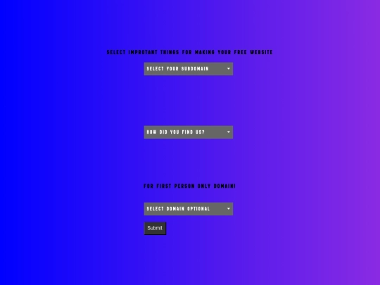 webselect screenshot