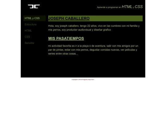 index screenshot