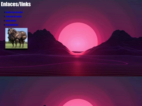 Links screenshot