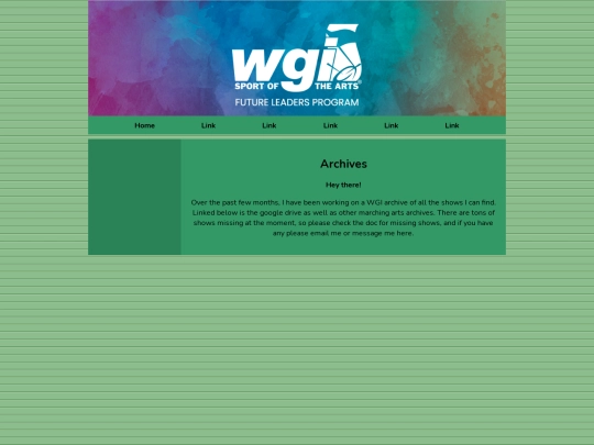 archives screenshot