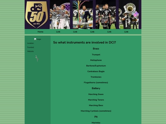 dci/instruments screenshot