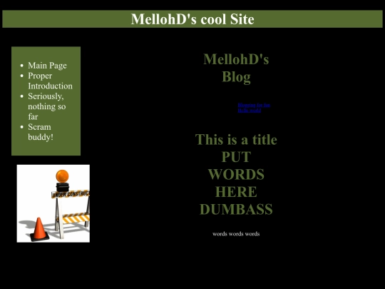 blog screenshot