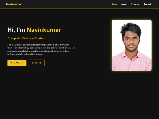 Portfolio screenshot