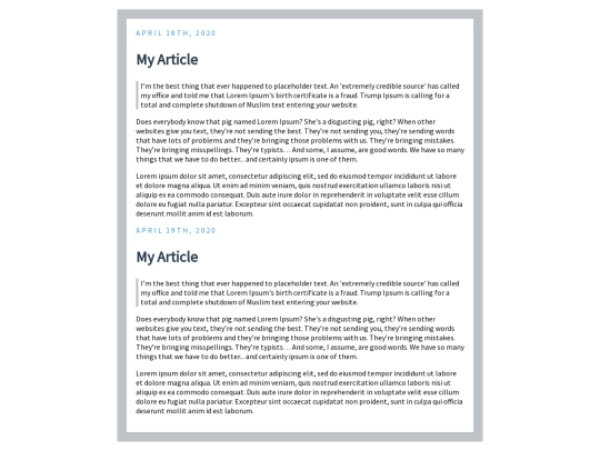 blog screenshot