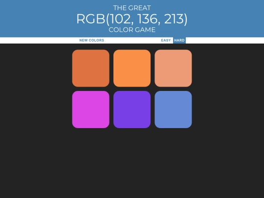 colorGame screenshot