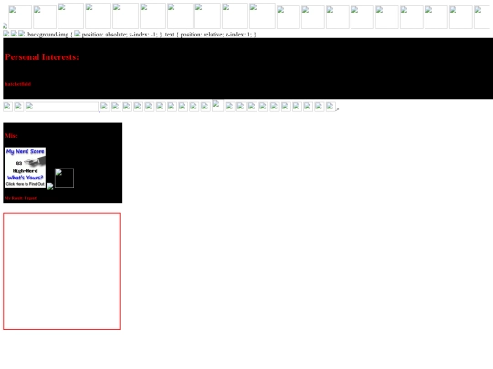 page screenshot