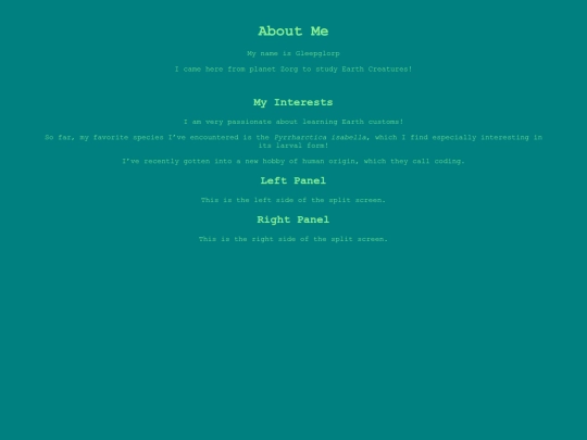 From Scratch/AlienIntro screenshot