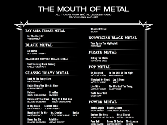 mouthofmetal screenshot
