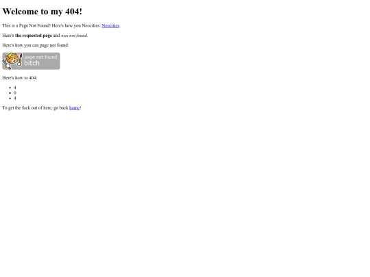not_found screenshot