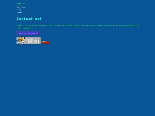 contact screenshot
