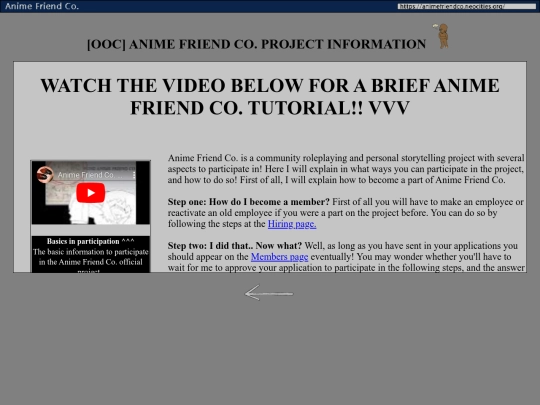 Information screenshot
