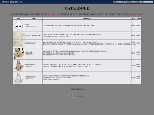Shop screenshot