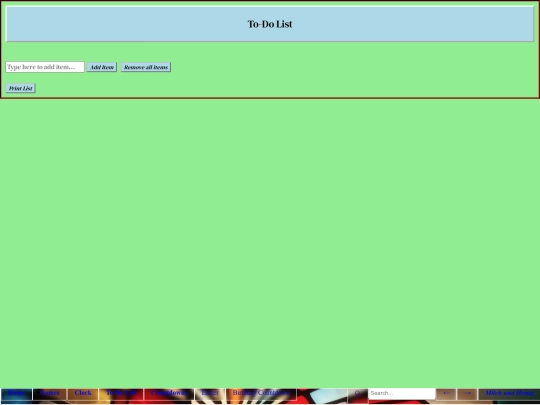 ToDo screenshot