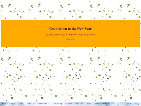 countdowns/New-Years screenshot