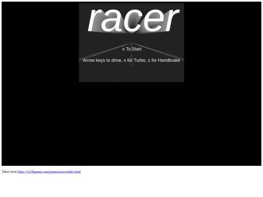 racer screenshot
