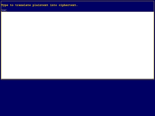 ses/cipher screenshot