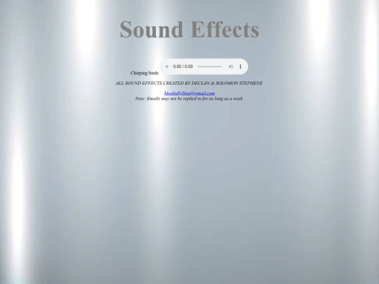 sounds screenshot