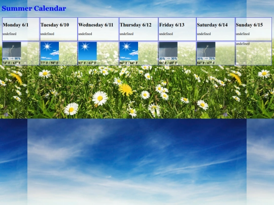 summer-calendar screenshot