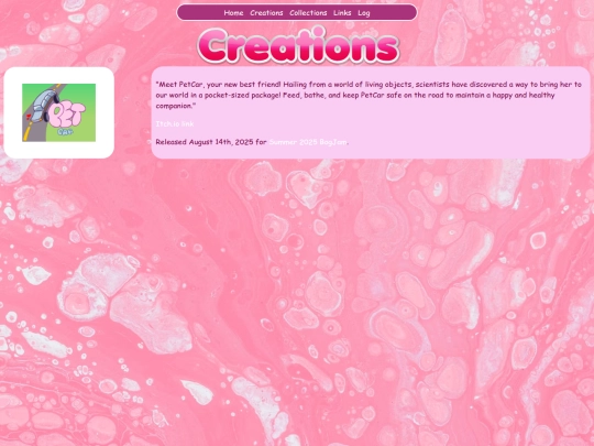 creations screenshot