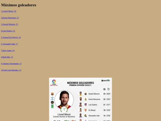 PracticaFinal/estadisticas screenshot