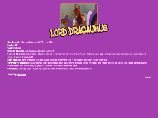 bios/dragaunus screenshot