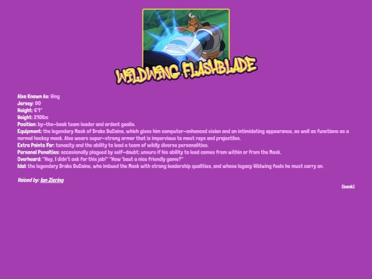 bios/wildwing screenshot