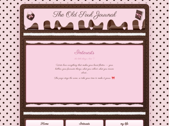 interests screenshot