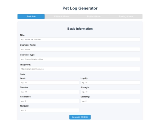 test screenshot