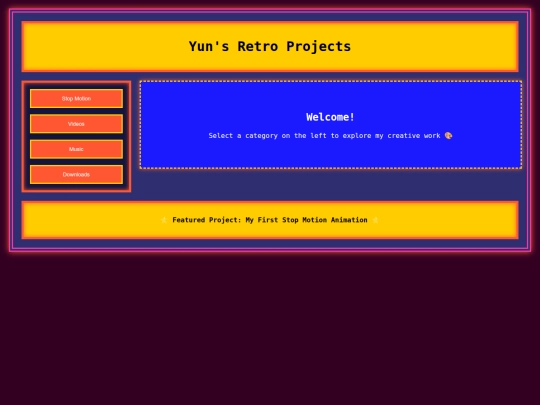 Projects screenshot