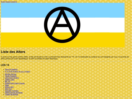 FR/ListeAlter/Index screenshot