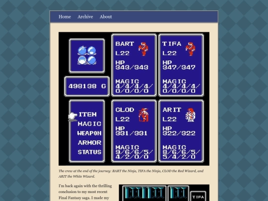 posts/2025-02-03-Getting-Picky-About-Treasure-In-Final-Fantasy screenshot