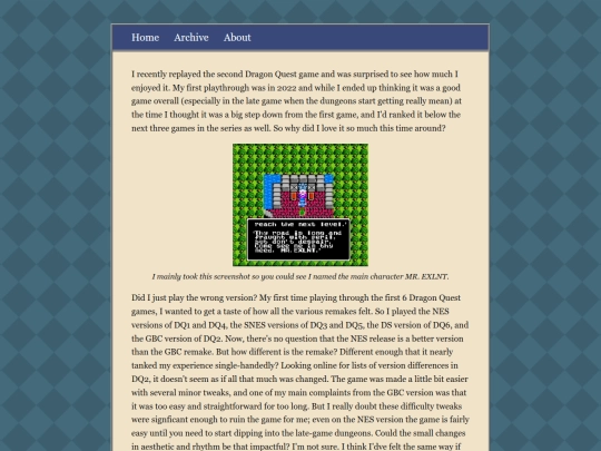 posts/2025-05-26-Changing-My-Mind-About-Dragon-Quest-2 screenshot