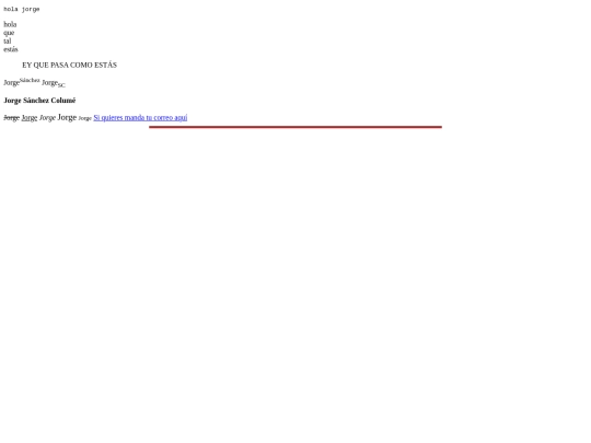 JorgeSanchez screenshot