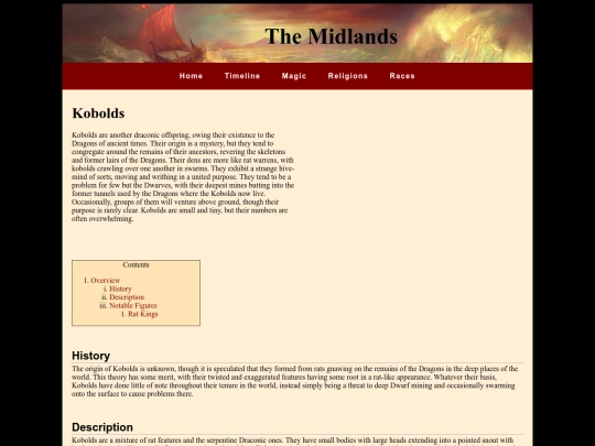 races/monsters/kobolds screenshot