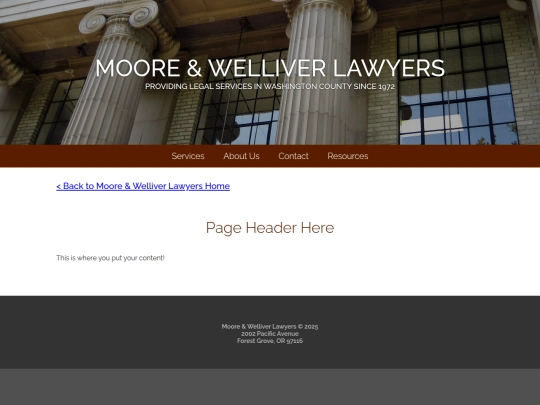 blank-subpage-template screenshot