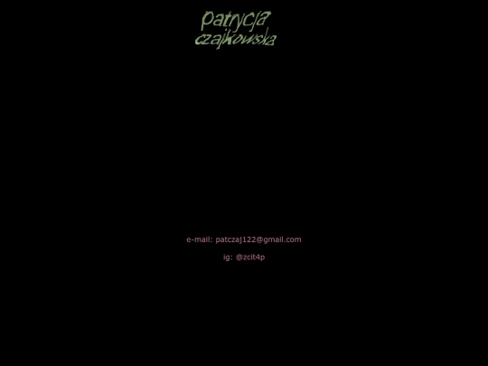 patrycjaczajkowska/kontakt/kontakt screenshot
