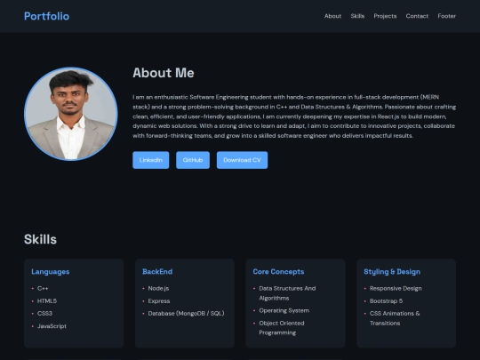 portfolio/sudhakar_Portfolio-main screenshot