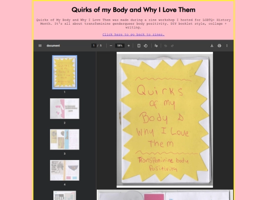 zines/quirksOfMyBody screenshot
