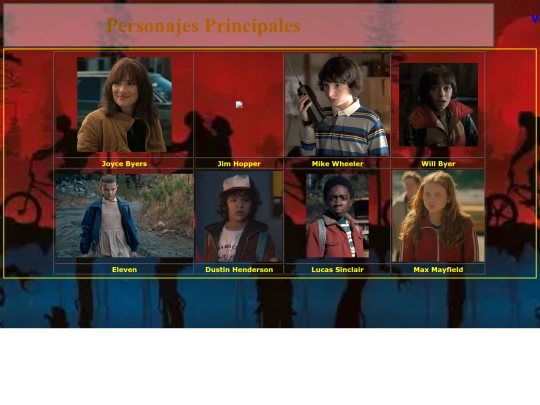 CSS/PrácticasCSS/ProyectoCSS/PersonajesCSS/ProyectoCSSprincipales screenshot