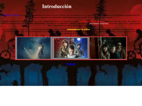 Prácticas/ProyectoHTML/ProyectoHTMLIntroducción screenshot
